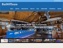 Tablet Screenshot of biz360tours.com
